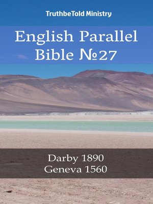 cover image of English Parallel Bible No27